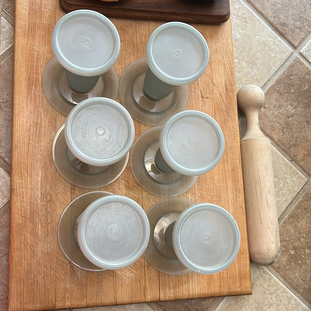 Tupperware Frosted Gray Tumblers Set - Picture 2 of 5